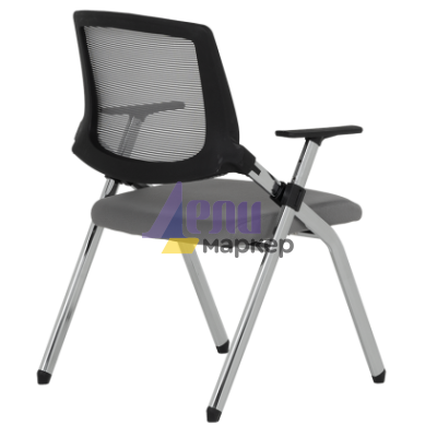 Посетителски стол Carmen 1704 - сив