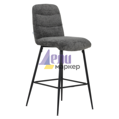 Бар стол ALFORD - тъмносив XV