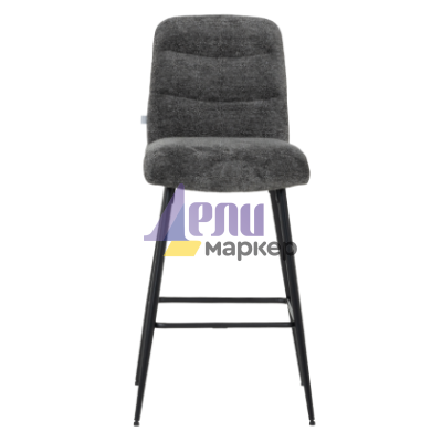 Бар стол ALFORD - тъмносив XV