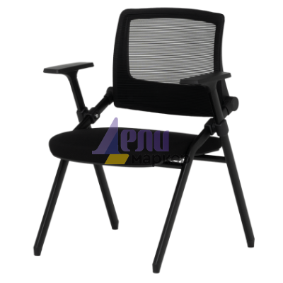 Посетителски стол Carmen 1707 - черен