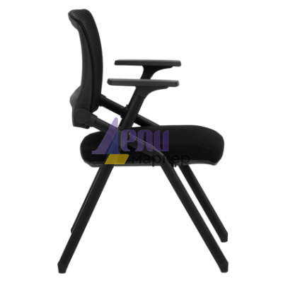 Посетителски стол Carmen 1707 - черен