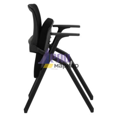 Посетителски стол Carmen 1707 - черен