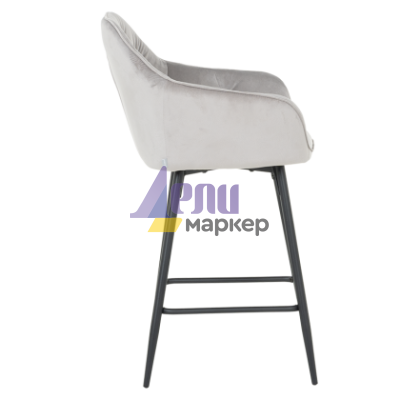 Бар стол LAZIO - светлосив