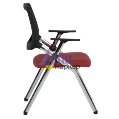 Посетителски стол Carmen 1704 - червен