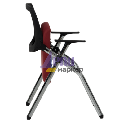 Посетителски стол Carmen 1704 - червен