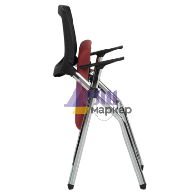 Посетителски стол Carmen 1704 - червен