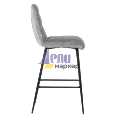 Бар стол ALFORD - светлосив XV