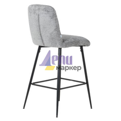 Бар стол ALFORD - светлосив XV