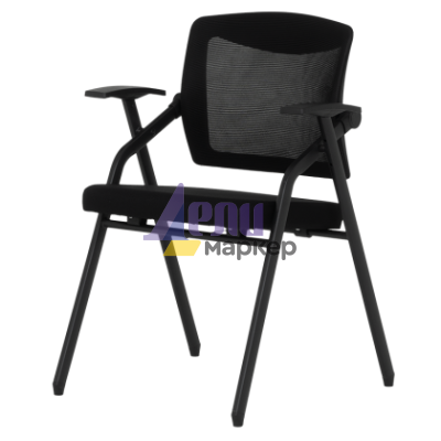 Посетителски стол Carmen 1708 - черен