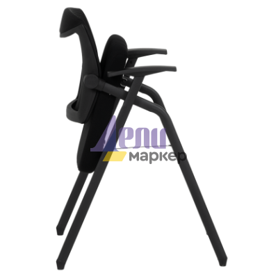 Посетителски стол Carmen 1708 - черен