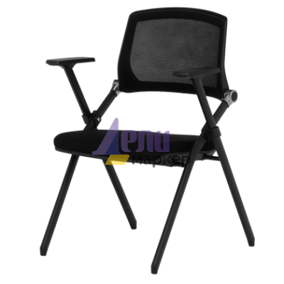 Посетителски стол Carmen 1706 - черен