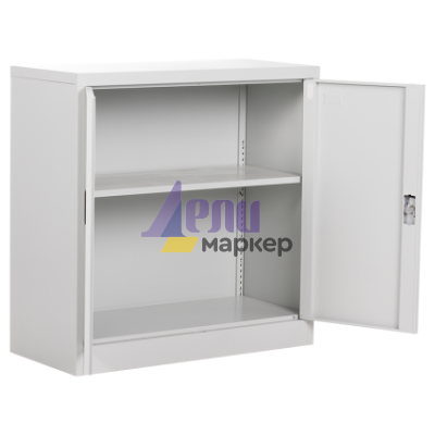 Метален шкаф CARMEN CR-1233 K - сив