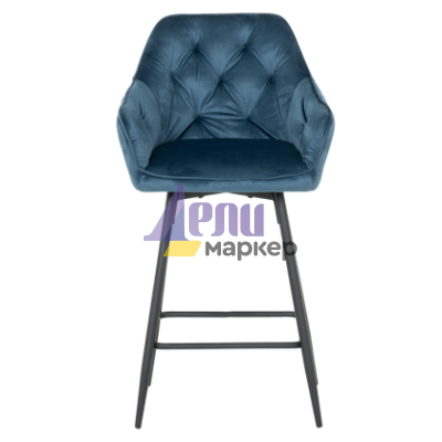 Бар стол LAZIO - син