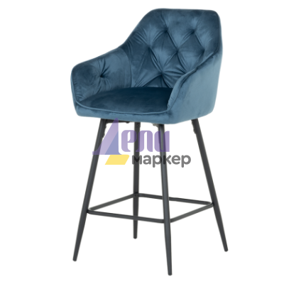 Бар стол LAZIO - син