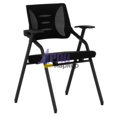 Посетителски стол Carmen 1709 - черен