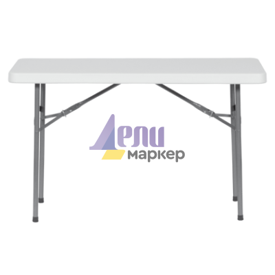 Сгъваемa кетъринг маса Carmen 9943 - бяла