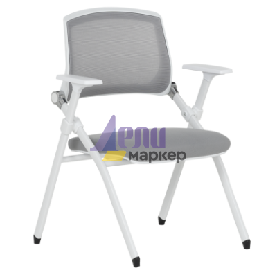 Посетителски стол Carmen 1706-1 - сив