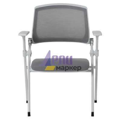 Посетителски стол Carmen 1706-1 - сив