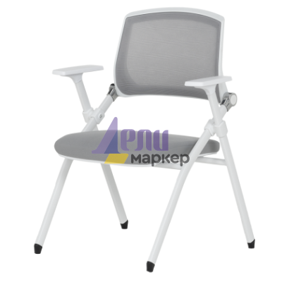 Посетителски стол Carmen 1706-1 - сив