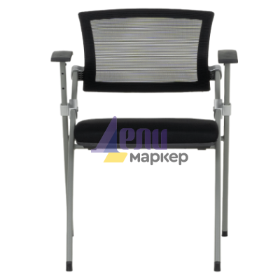 Посетителски стол Carmen 1703 - черен