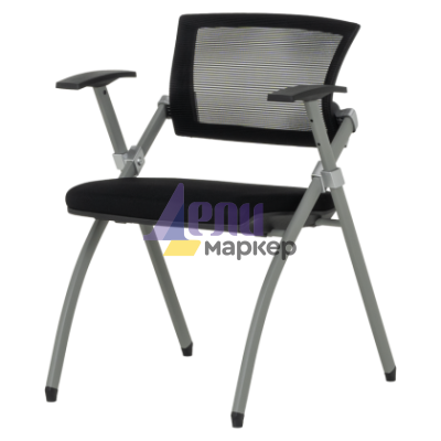 Посетителски стол Carmen 1703 - черен