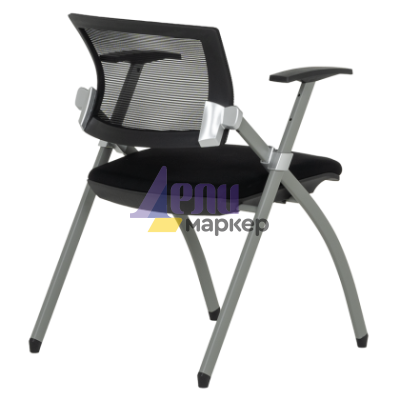 Посетителски стол Carmen 1703 - черен