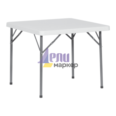 Сгъваемa кетъринг маса Carmen 9944 - бяла