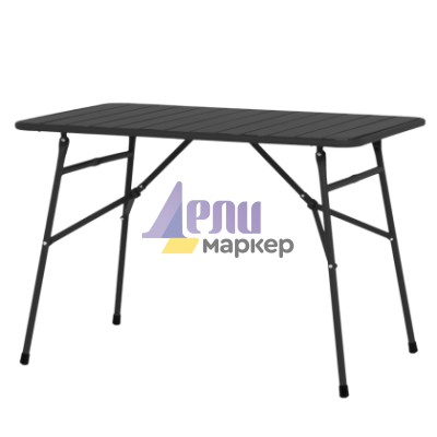 Сгъваема кетъринг маса KANO - черна