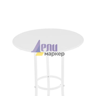 Метална градинска маса NIGER D 60 - бяла