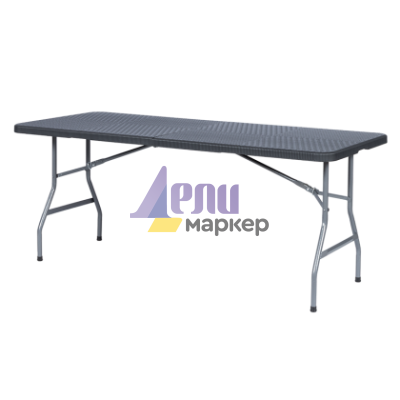Сгъваемa кетъринг маса Carmen 9949 - черна
