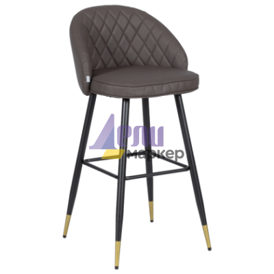 Бар стол 3089 - кафяв