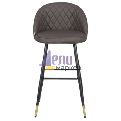 Бар стол 3089 - кафяв