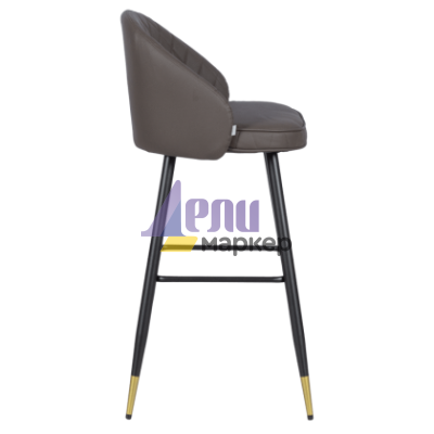 Бар стол 3089 - кафяв