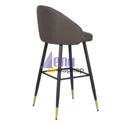 Бар стол 3089 - кафяв