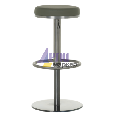 Бар стол BEZU - черно-зелен BG