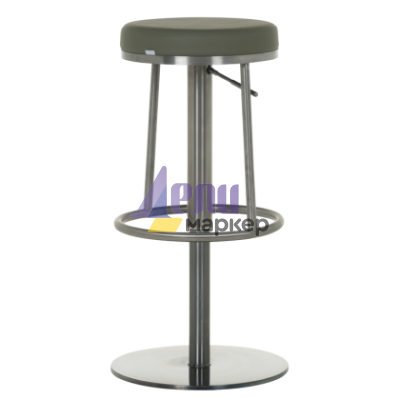 Бар стол BEZU - черно-зелен BG