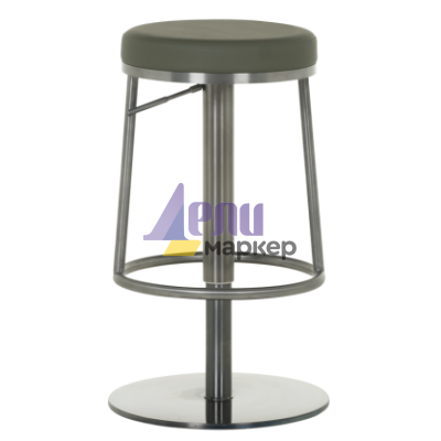 Бар стол BEZU - черно-зелен BG