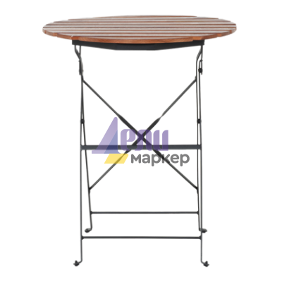 Сгъваема кетъринг маса KOKO - орех