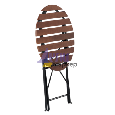 Сгъваема кетъринг маса KOKO - орех