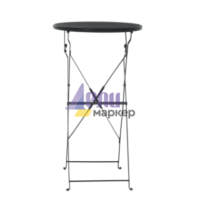 Сгъваема кетъринг бар маса URAMI - черен