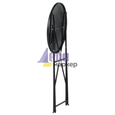 Сгъваема кетъринг бар маса URAMI - черен