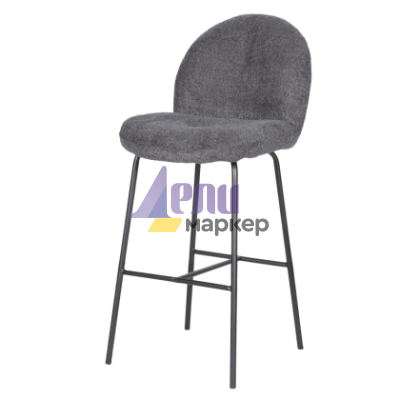 Бар стол TOLEDO 2 - тъмносив