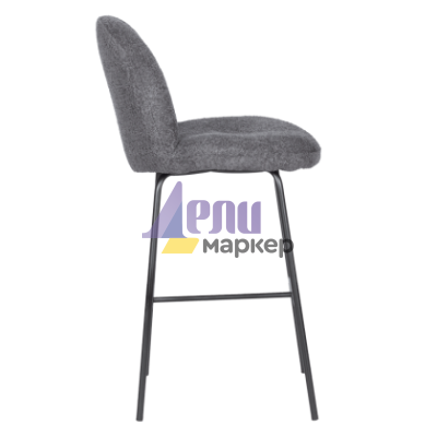 Бар стол TOLEDO 2 - тъмносив