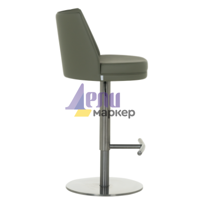 Бар стол KARIBA - черно-зелен BG