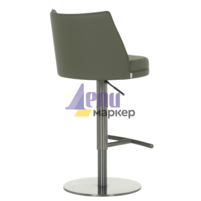 Бар стол KARIBA - черно-зелен BG