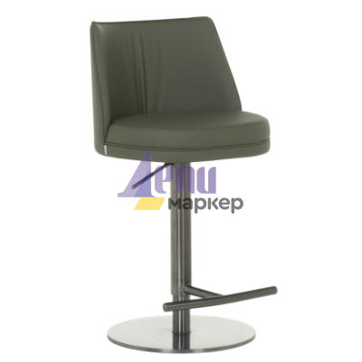 Бар стол KARIBA - черно-зелен BG