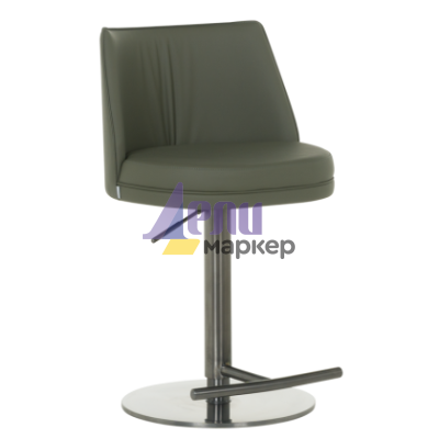 Бар стол KARIBA - черно-зелен BG