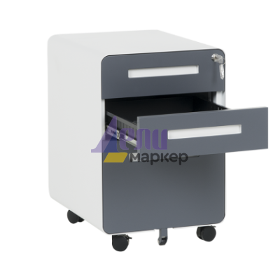 Офис контейнер Carmen CR-1803 K SAND - графит - сив