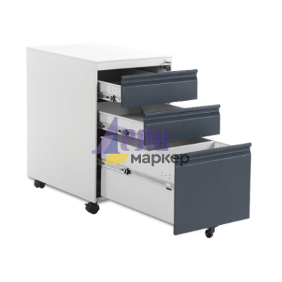 Офис контейнер Carmen CR-1249 L SAND - графит - сив