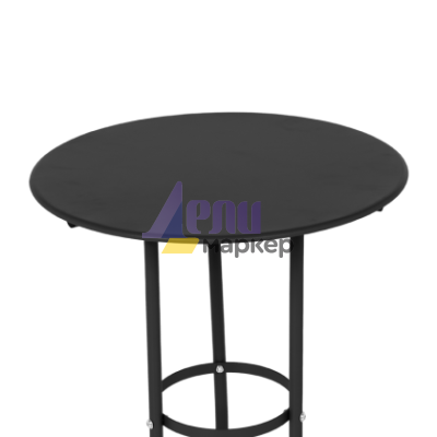 Метална градинска маса NIGER D 60 - черна